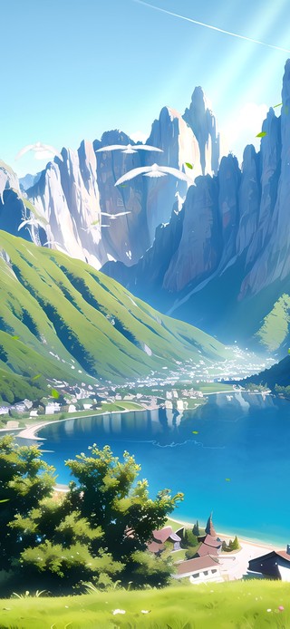 窗外景色