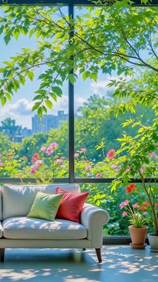 阳光花房慢时光