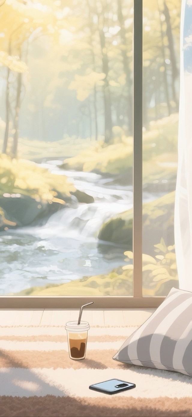 客厅窗外的风景