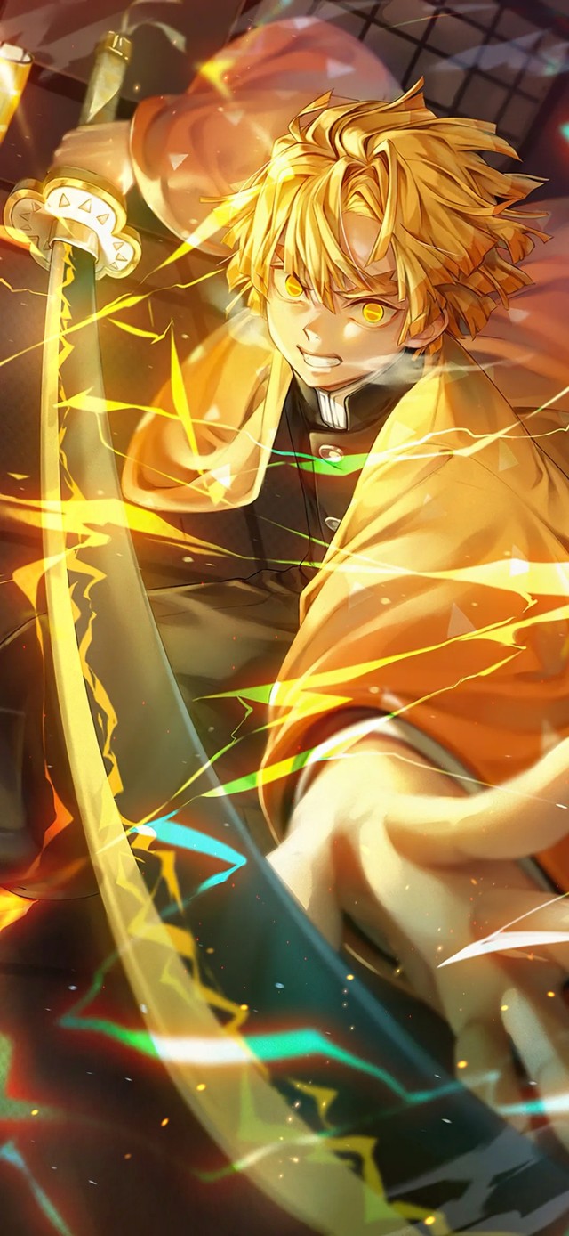 4K鬼灭之刃-我妻善逸