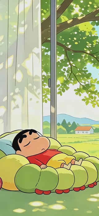 小新的惬意夏日