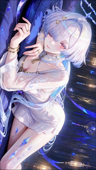 白毛少女-good莫宁