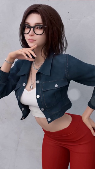 运动女孩