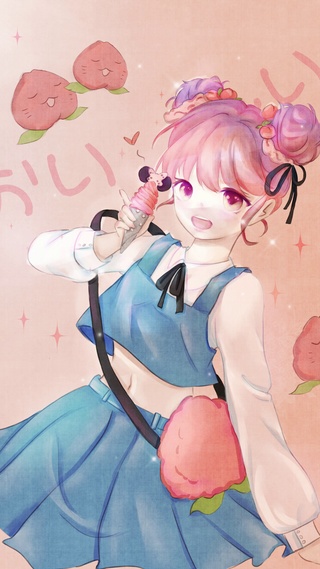 蜜桃壁纸 - 蜜桃手机壁纸 - 蜜桃手机动态壁纸 - 元气壁纸