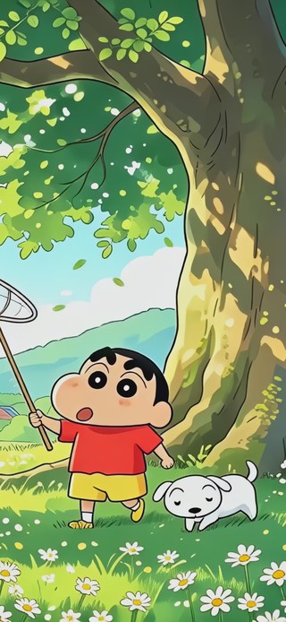 乡间童趣蜡笔小新
