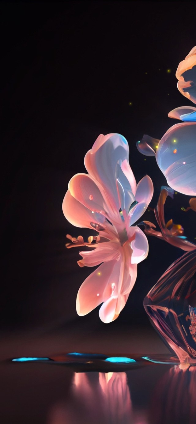 高级简约壁纸-花的世界