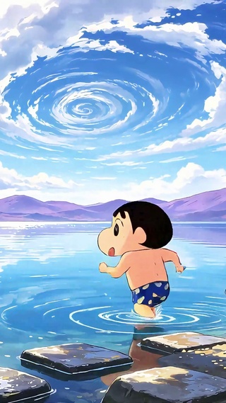 玩水的小新