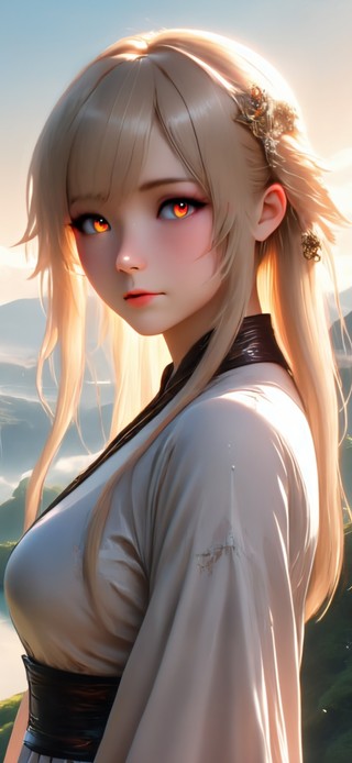 山水美人