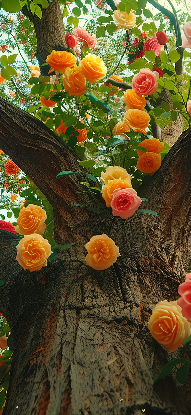 玫瑰花树