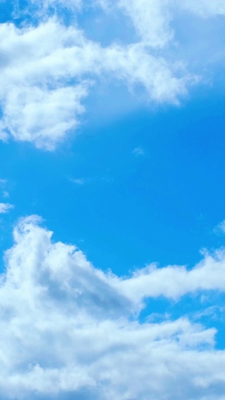 唯美蓝天白云4K