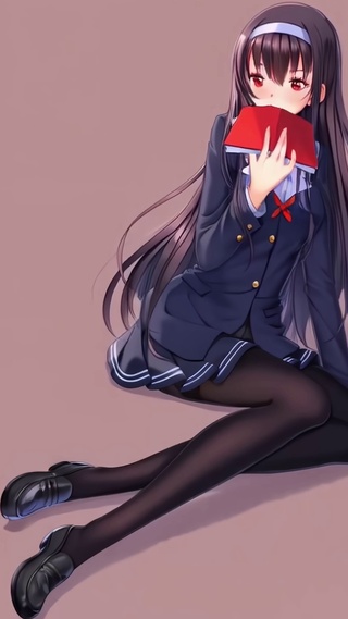 日漫长腿黑丝JK校园女神