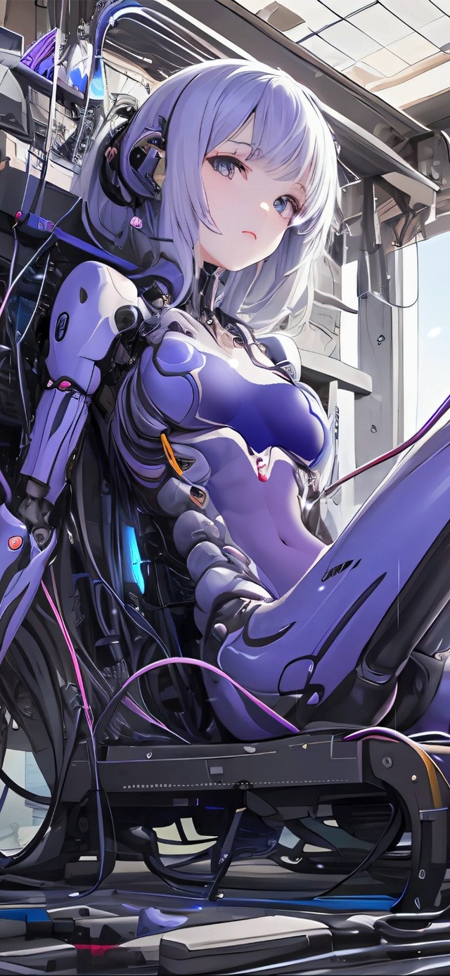 紫蝶机器人少女