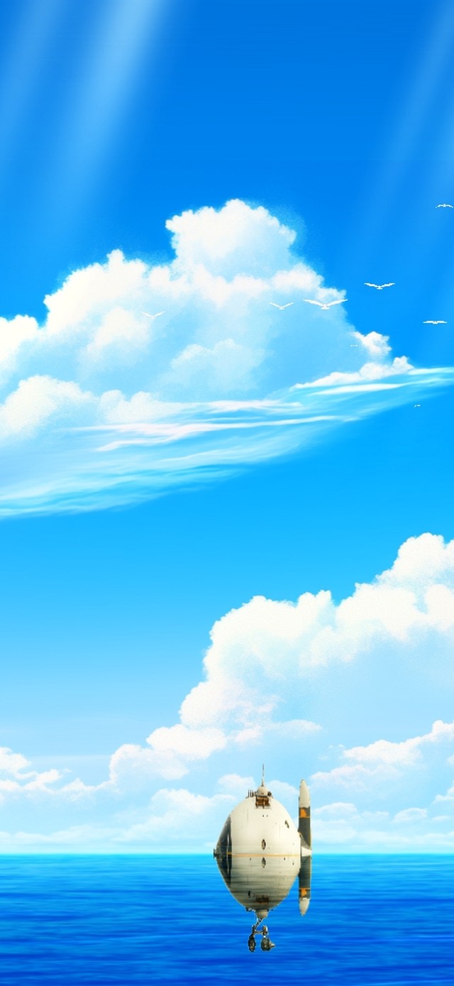 海上帆船-超宽屏