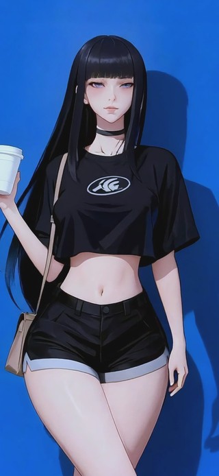 潮酷咖啡少女