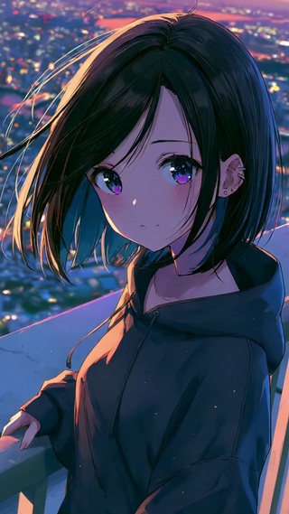 二次元可爱女孩