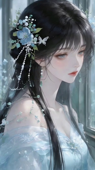 雨窗清影