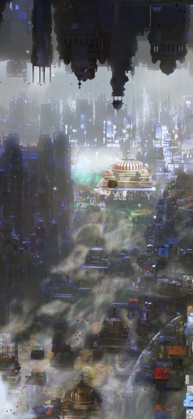 4K科幻镜像城市