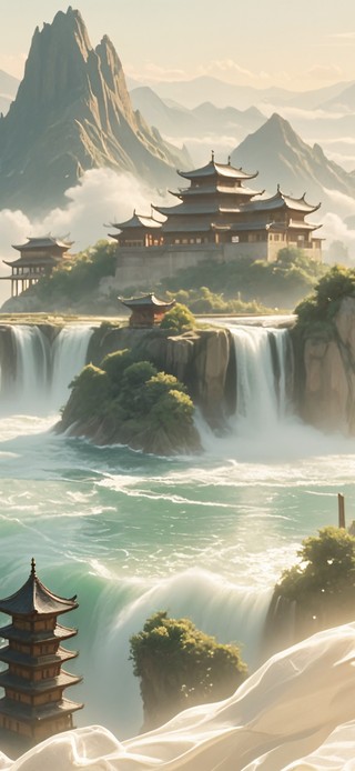 古风山水
