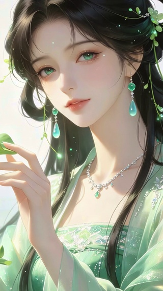 护眼古风美女