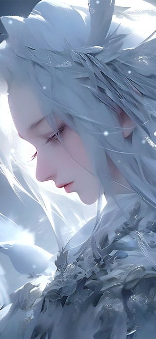 祈祷和平的羽族公主