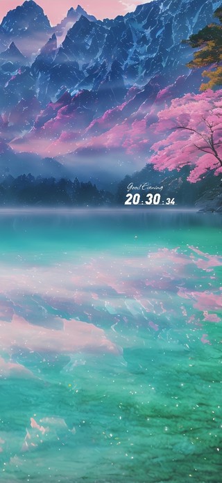 雾锁山湖山锁雾