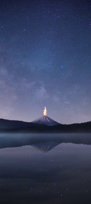 不灭火山