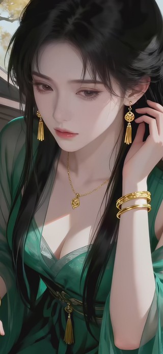 古风轻纱女神