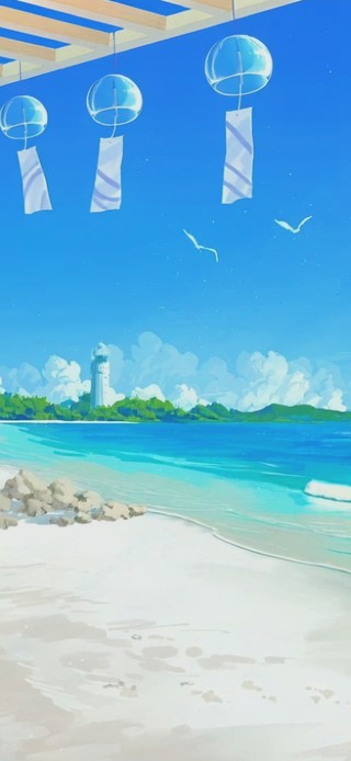 風鈴之海灘之流雲