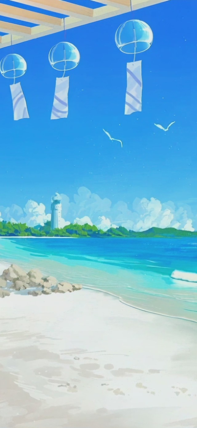 風鈴之海灘之流雲