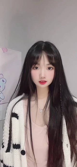 呆萌甜妹可爱小美女