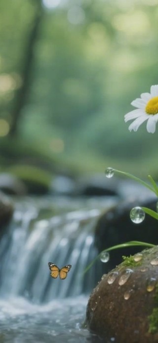 森林小溪