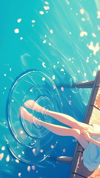 海边少女