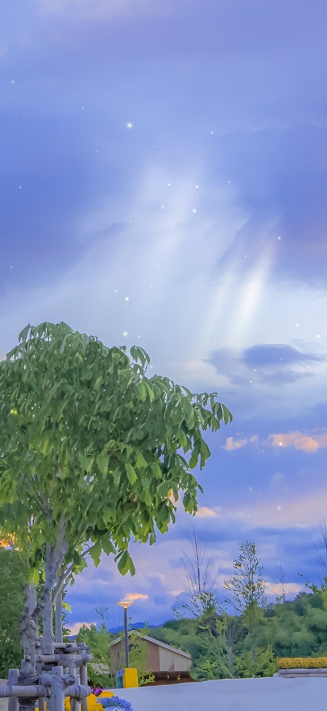 4k夏日温馨小镇