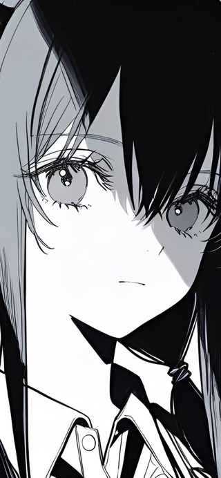 黑白冷漠少女-陈