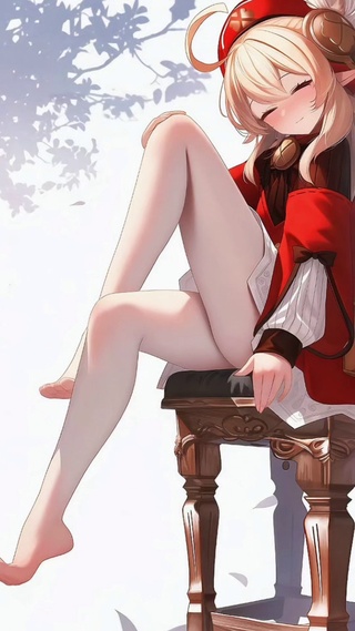 原神翘腿少女可莉