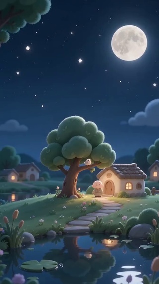 幽居月夜