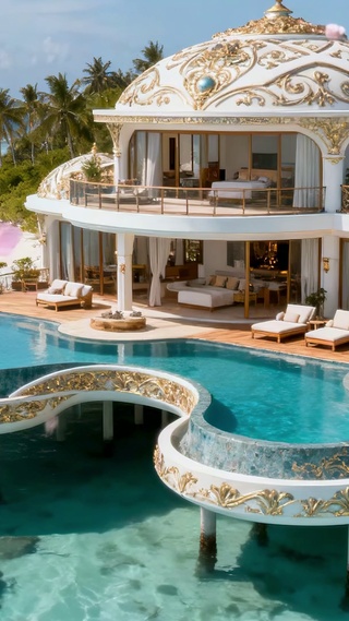 马尔代夫穹顶水墅・海洋奢梦圣殿