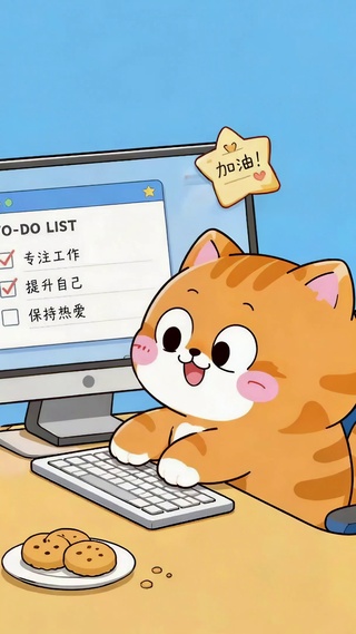 把今天过好 治愈打工人