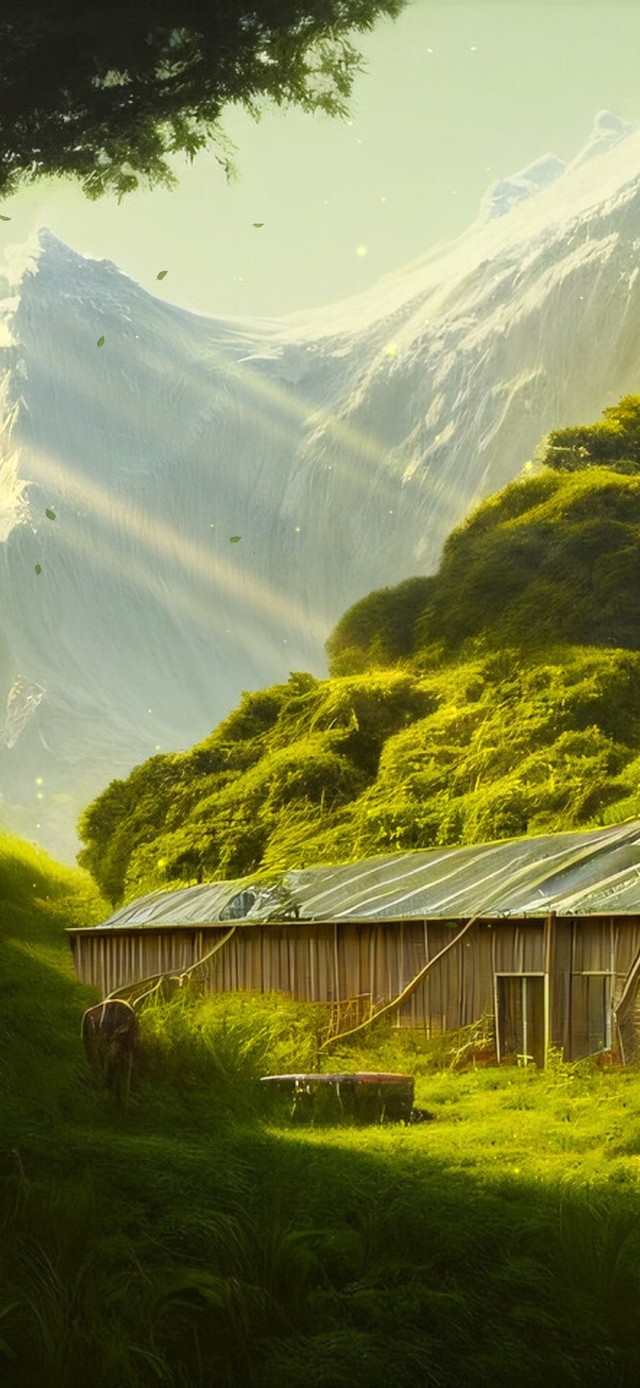 4K唯美治愈农场小屋