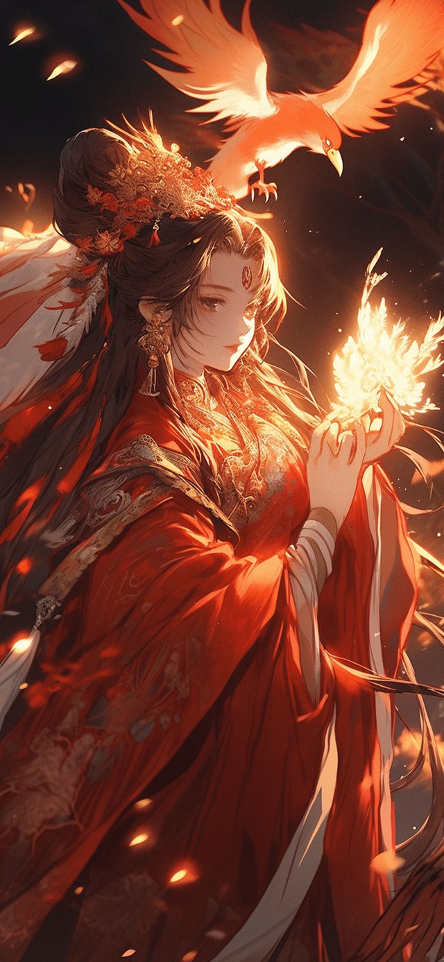 凤神 火凰(动漫手机动态壁纸) - 动漫手机壁纸下载 - 元气壁纸