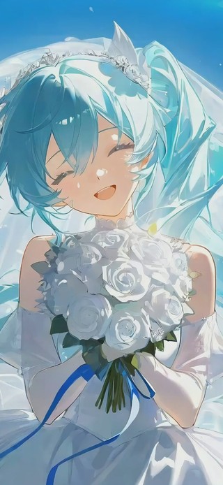 花嫁Miku-初音未来