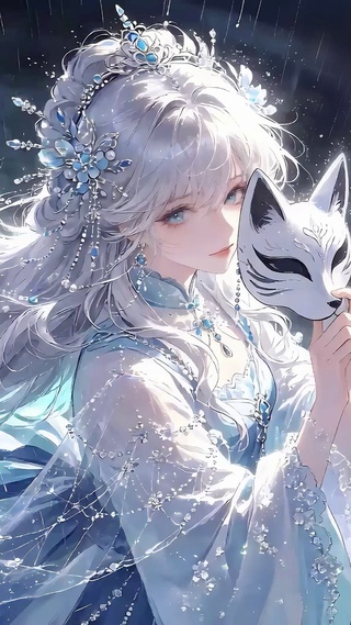 星空面具少女