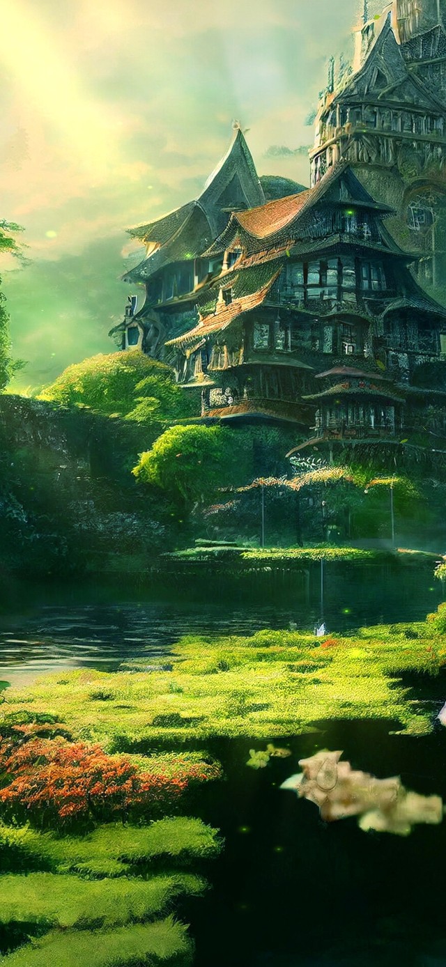 治愈护眼绿林仙境