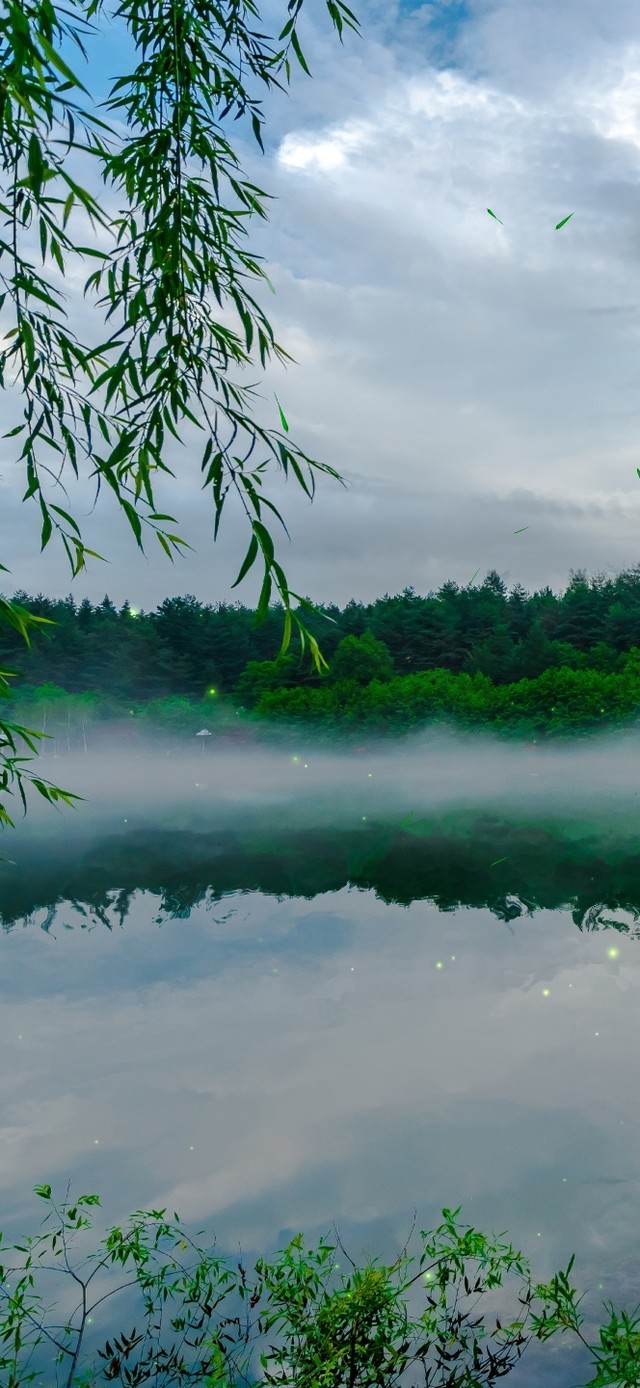 4k 治愈护眼山清水秀