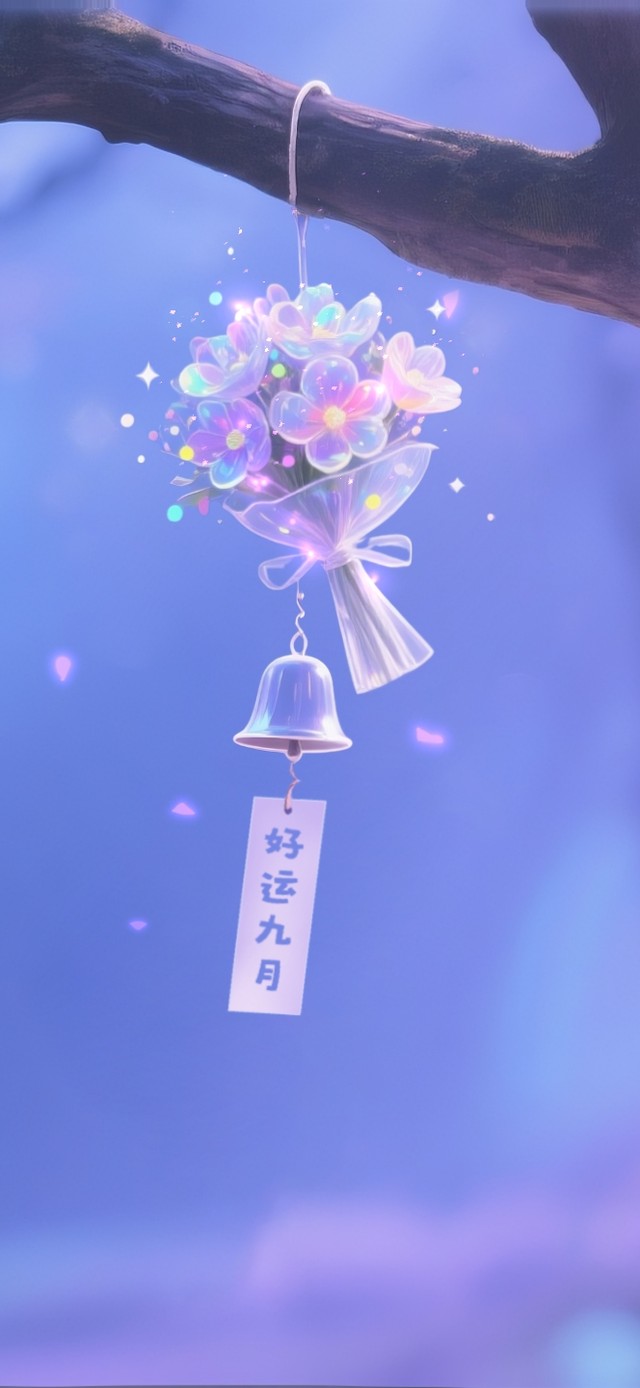 紫气加持！花束风铃 九月转运