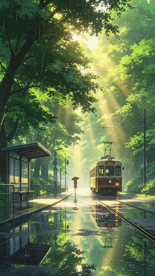 晴天雨
