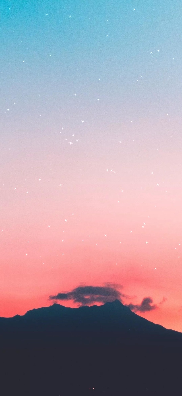 晚霞流星雨