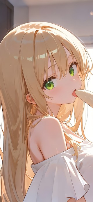 吃香蕉的女孩