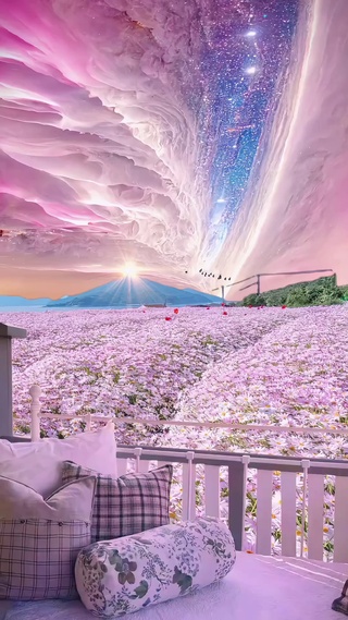 浪漫雏菊花海