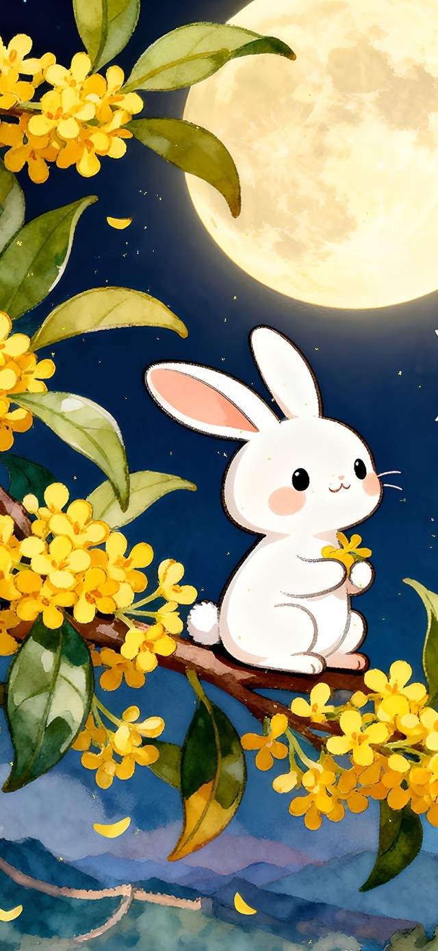 欢度国庆月满中秋